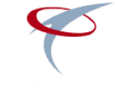 Logo ADV HYGIÈNE : formes courbes entrelacées rouge et bleu clair sur fond vert, symbolisant dynamisme et propreté.